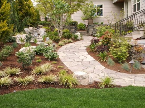 Stone Work and Plantings 3